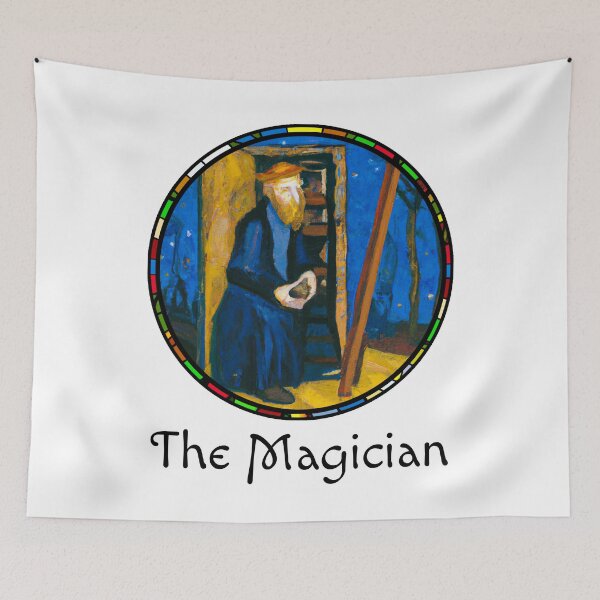 Item preview, Major Arcana The Magician - Van Gogh Design designed and sold by Pixel Waite.