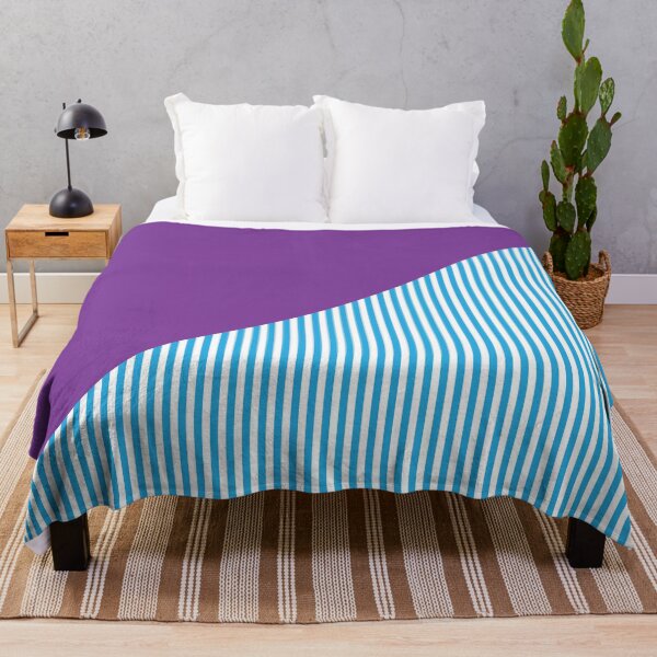 Item preview, Triangle and Stripes | Mixed Patterns | Purple and Blue designed and sold by rsty11.