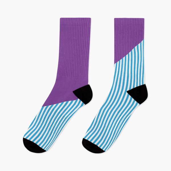 Item preview, Triangle and Stripes | Mixed Patterns | Purple and Blue designed and sold by rsty11.