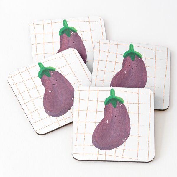 Item preview, Eggplant Print designed and sold by LuluStudioP.