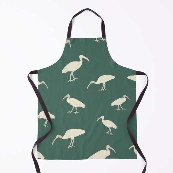 Item preview, Australian Birds, White Ibis bird, Brisbane Icon, Australian Souvenir on green designed and sold by sassykea.