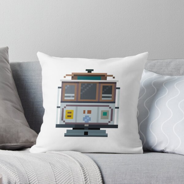 Item preview, City Tram Pixel Art | Urban Electric Transport Design designed and sold by anycolorart.