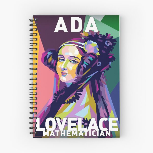 Item preview, Ada Lovelace designed and sold by Shecience.