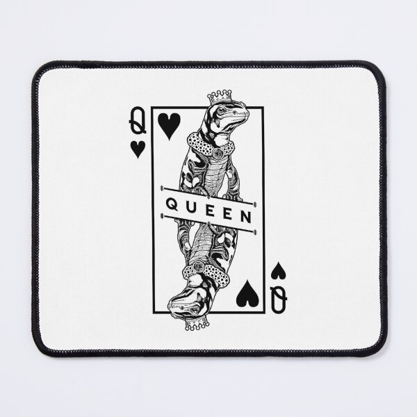 Item preview, Tiger Salamander Lover Queen Of Hearts Funny Pet Pop Art designed and sold by GrandeDuc.