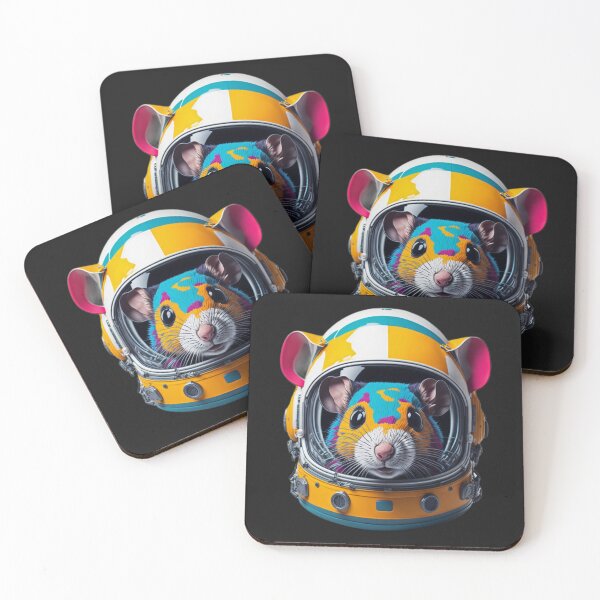 Item preview, Colorful Mouse with Astronaut Helmet designed and sold by PC-artist.