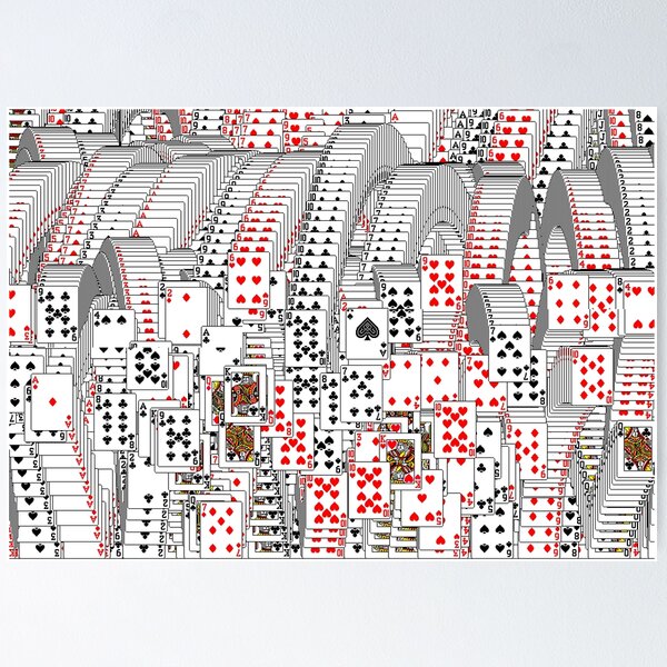 Winning at Solitare Poster