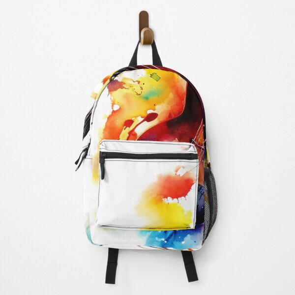 Item preview, Colorful Watercolor Acoustic Guitar Art, Fun & Vibrant Color Splashes, Inspired by Xu Beihong, Sam Bosma & Alena Aenami, 4:5 PNG designed and sold by stateofhuman.