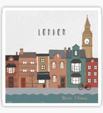 River Thames Sticker