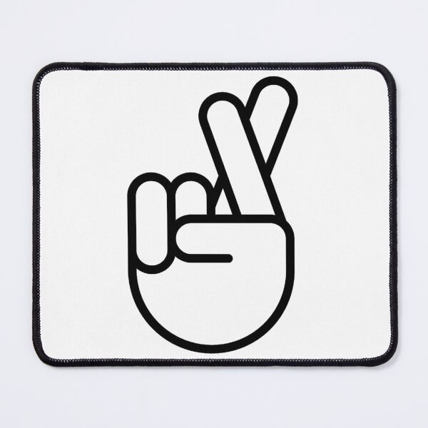 Item preview, Fingers Crossed Cartoon manga anime Gift designed and sold by rokimonina.