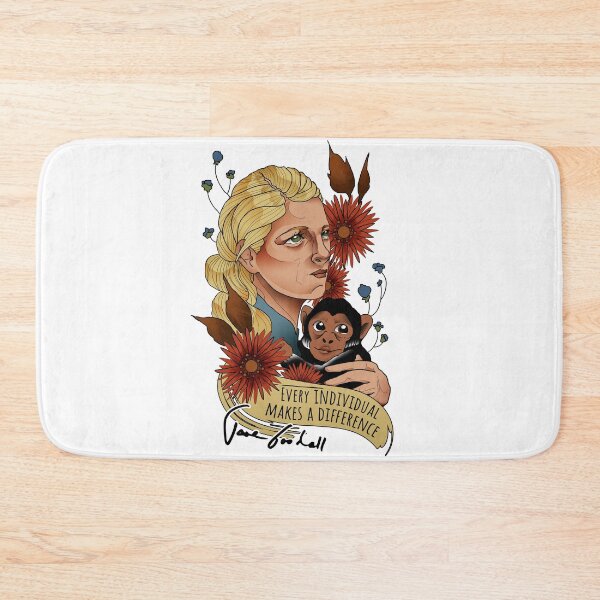 Item preview, Jane Goodall designed and sold by Shecience.