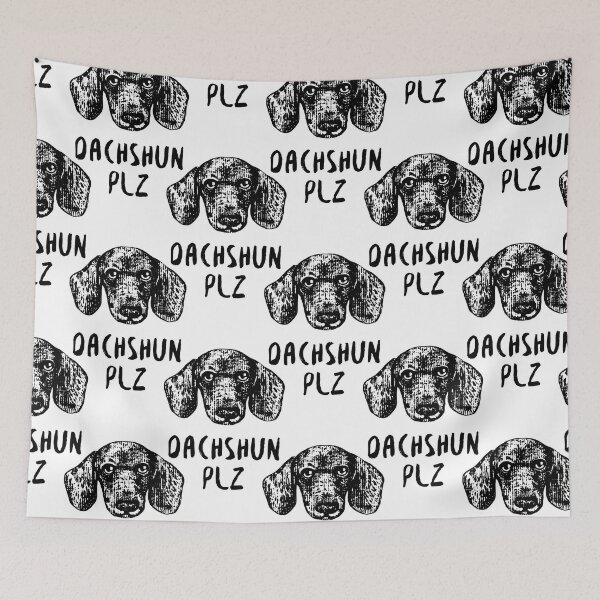 Item preview, Dachshund Plz designed and sold by Huebucket.