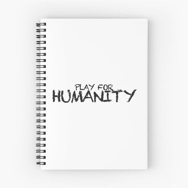 Item preview, PLAY FOR HUMANITY - INTERNATIONAL RED CROSS DAY BLACK TEXT designed and sold by Ascendence.