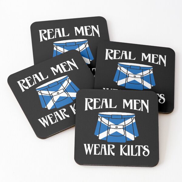 Item preview, Scottish Real Men Wear Kilts designed and sold by Betsytiptoe.