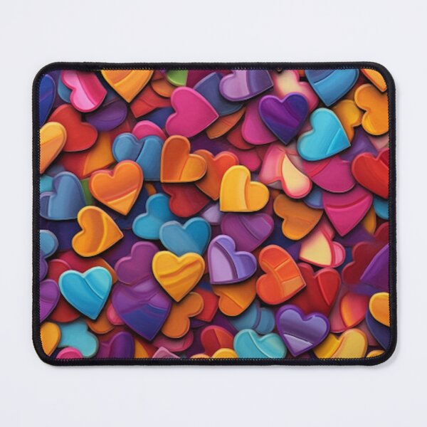 Item preview, Colorful Hearts Love designed and sold by HeartShapeLove.