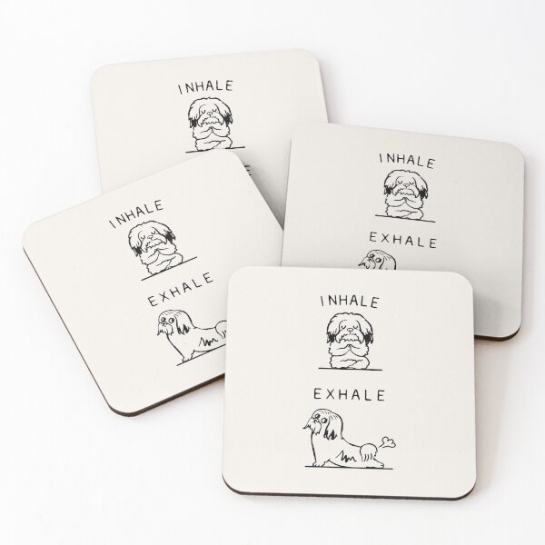 Item preview, Inhale Exhale Havanese designed and sold by Huebucket.