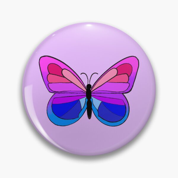 Item preview, Bi Butterfly designed and sold by MiniCatastrophe.