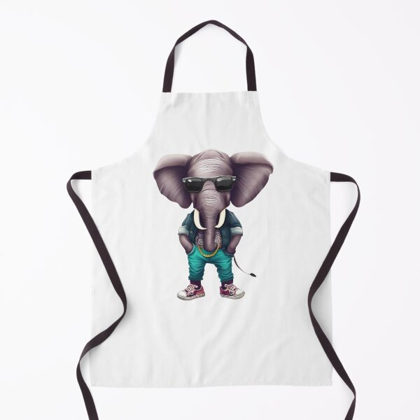 Item preview, Hipster Elephant V3 designed and sold by HipsterAnimals.