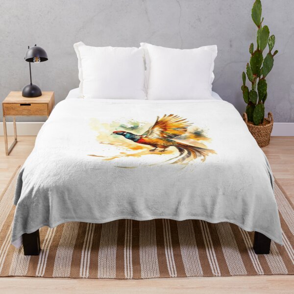 Item preview, Flying Pheasant - Majestic Bird Design Collection designed and sold by MaxMagnuson.