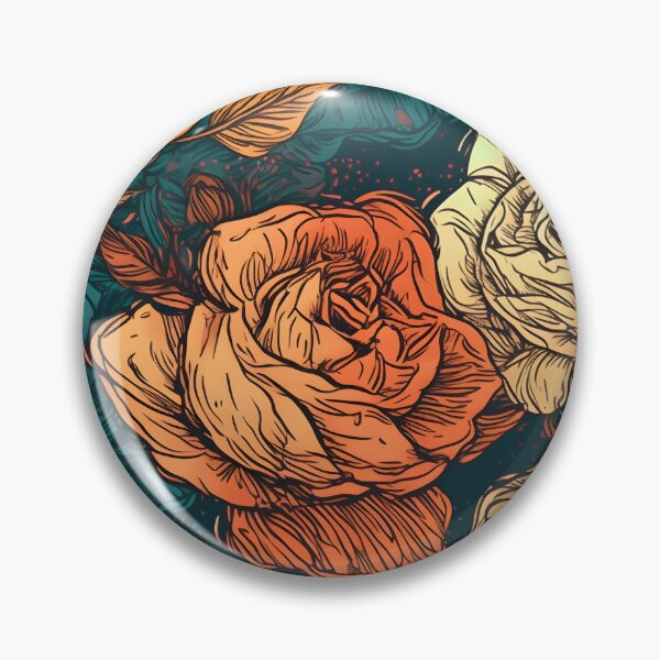 Artikelvorschau, Schönes buntes Rosenmuster entworfen und verkauft von LimitedFuture.