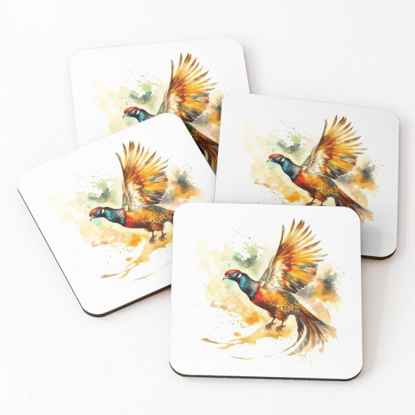 Item preview, Flying Pheasant - Majestic Bird Design Collection designed and sold by MaxMagnuson.