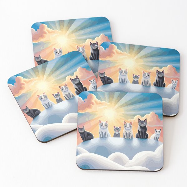 Item preview, pet paradise in the sky lloud-inspired for pet lovers designed and sold by Art Store Stickers.