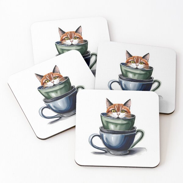 Item preview, Kitten in a cup #002 designed and sold by MAN  FROM MARS.