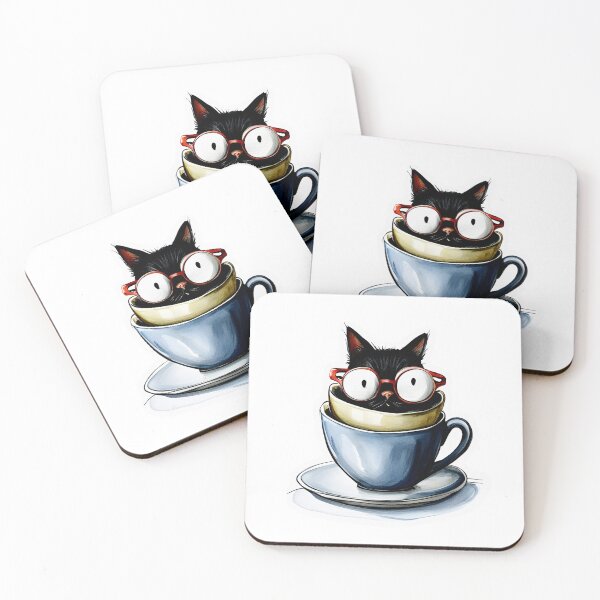 Item preview, Kitten in a cup #001 designed and sold by MAN  FROM MARS.
