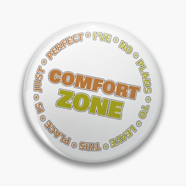 Item preview, Fun Humour - Comfort Zone designed and sold by Threads & Fabrics.