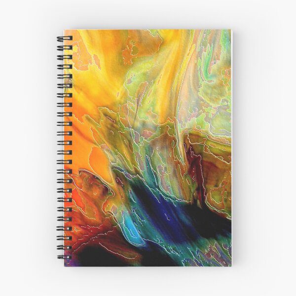 Item preview,  Blended Sunrise Paint Art Print  designed and sold by SunshineSales.