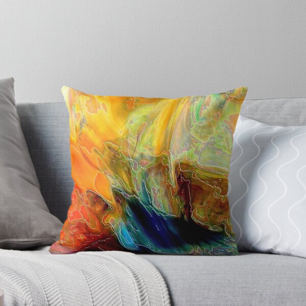 Item preview,  Blended Sunrise Paint Art Print  designed and sold by SunshineSales.
