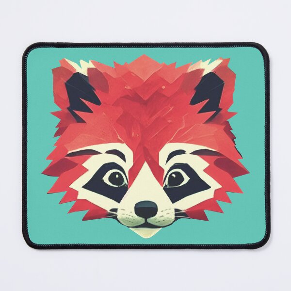 Item preview, pequeño panda rojo, gráfico, dibujo, retrato designed and sold by Time4Space.
