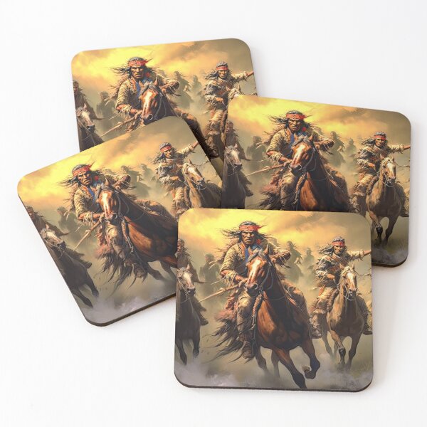 Item preview, Apache War Party designed and sold by Brian Tarr.