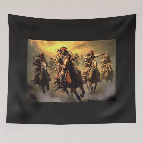 Item preview, Apache War Party designed and sold by Brian Tarr.