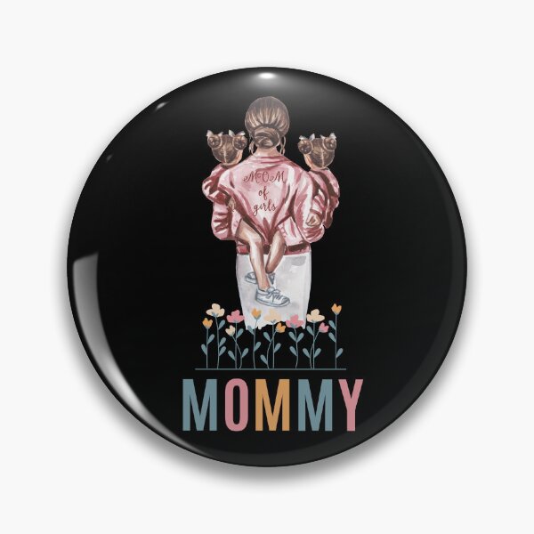 Artikelvorschau, Mama Mama der Mädchen und Blumen entworfen und verkauft von BoomBoomBaby.
