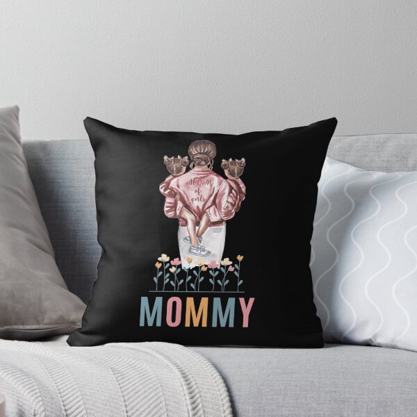 Artikelvorschau, Mama Mama der Mädchen und Blumen entworfen und verkauft von BoomBoomBaby.