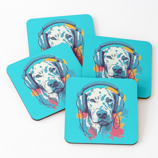 Item preview, Dalmatian Music Lover - A Relaxing Design for Dog Owners designed and sold by brindled.