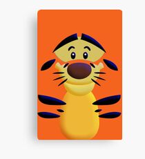 Cute Smiley Cat Canvas Print