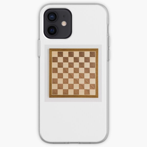 Chess board, playing chess, any convenient place iPhone Soft Case