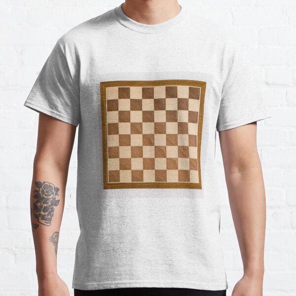 Chess board, playing chess, any convenient place Classic T-Shirt