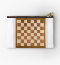 Chess board, playing chess, any convenient place Studio Pouch