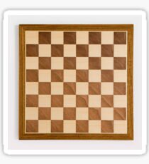 Chess board, playing chess, any convenient place Sticker