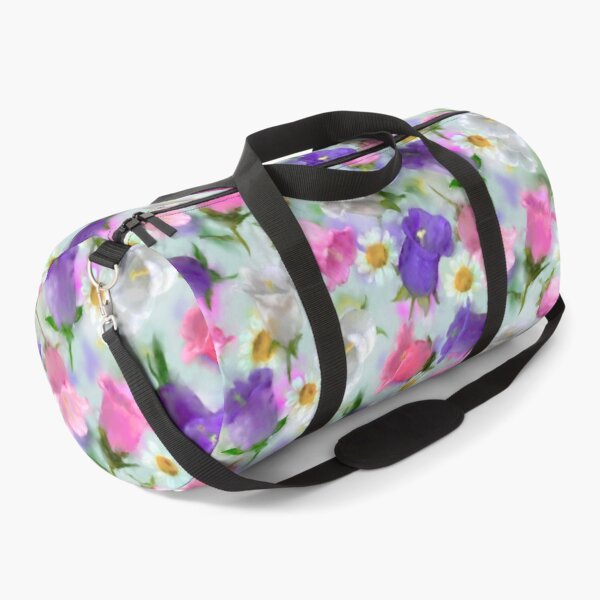 Item preview, Daisies Campanula Bell Flowers Watercolor Pattern  Design  designed and sold by Tina Veenstra.