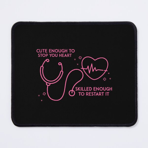 Item preview, Cute Enough To Stop Your Heart Nurse Nursing designed and sold by Pubi.