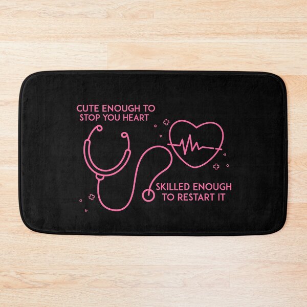 Item preview, Cute Enough To Stop Your Heart Nurse Nursing designed and sold by Pubi.
