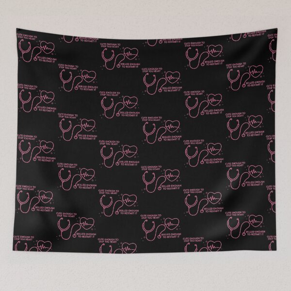 Item preview, Cute Enough To Stop Your Heart Nurse Nursing designed and sold by Pubi.