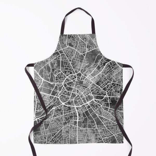 Item preview, Manchester England City Map designed and sold by ArtPrints.