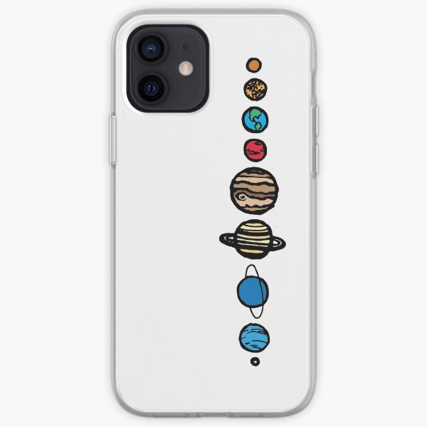Planets Colour iPhone Soft Case
