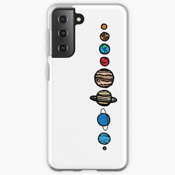 Planets Colour Samsung Galaxy Soft Case