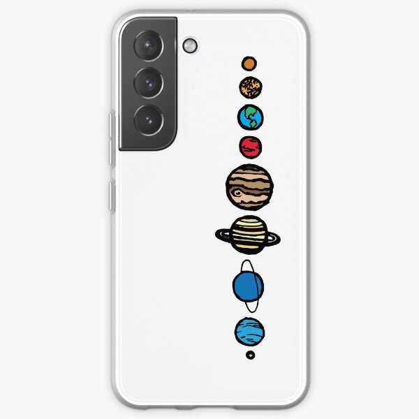 Planets Colour Samsung Galaxy Soft Case