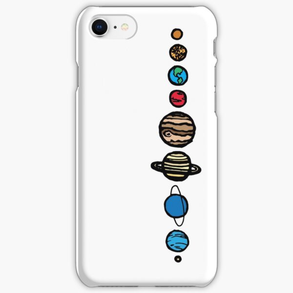 Planets Colour iPhone Snap Case